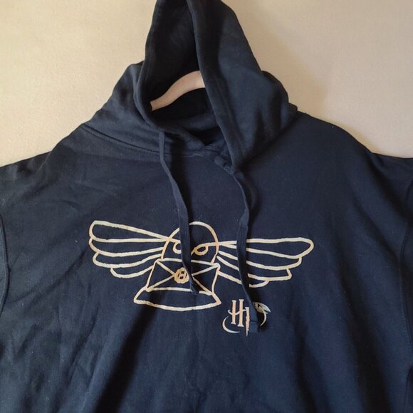 UO Harry Potter and the Sorcerers Stone Hoodie Sweatshirt Unisex Sz M Black NWOT - Picture 5 of 9